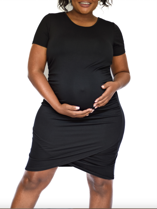 Treat You Right Ruched Side Maternity Dress
