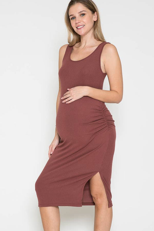 Is This Love Side Opened Midi Dress